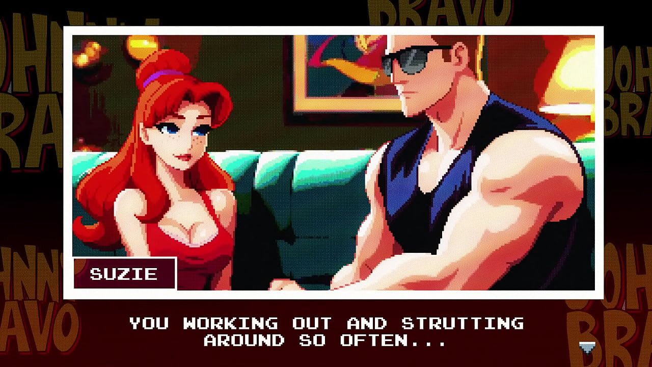 Johnny Bravo Flexes his BIG muscle