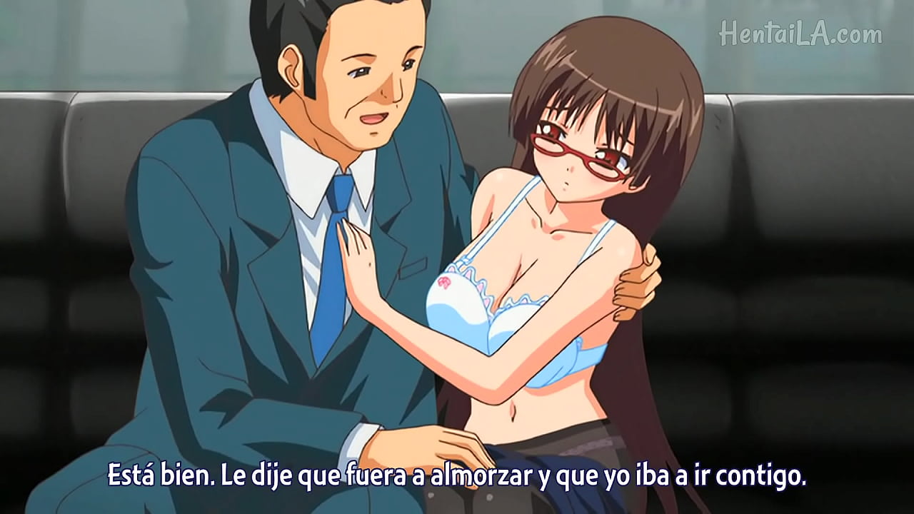 La chica de lentes y su sensei cogen como locos