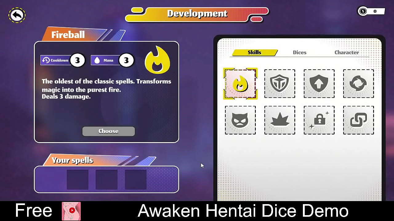 Awaken: Hentai Dice  (Free Steam Demo Game) Card Game,  Adventure, Visual Novel