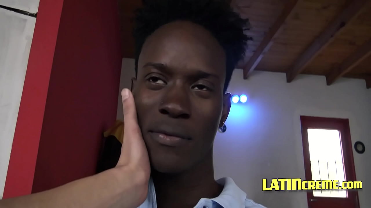 Latin Twink's Paid Sex With Hot Ebony Dude