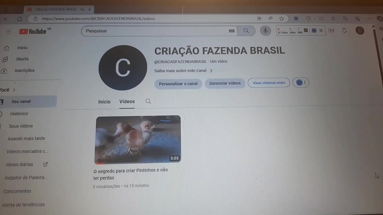 Vídeo de verificação