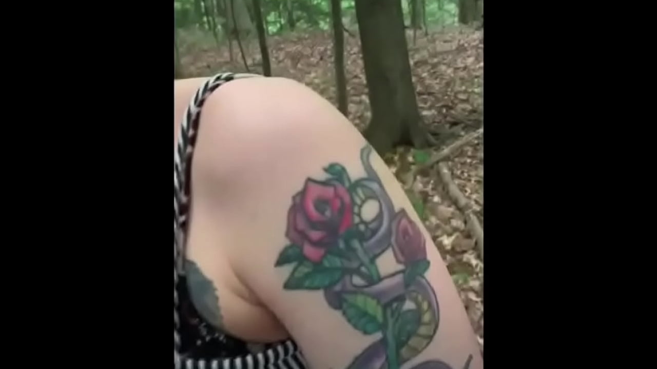We went to the forest to fuck but didn’t expect to get caught