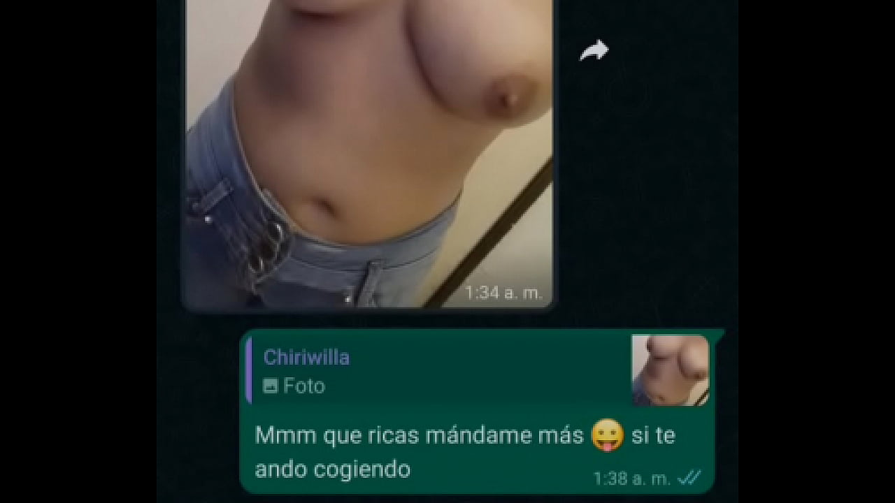 Chat de WhatsApp con chiriwilla