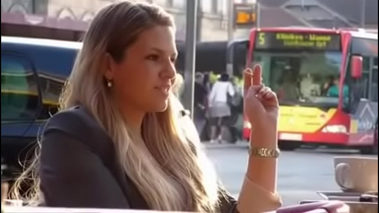 Girl and a cig