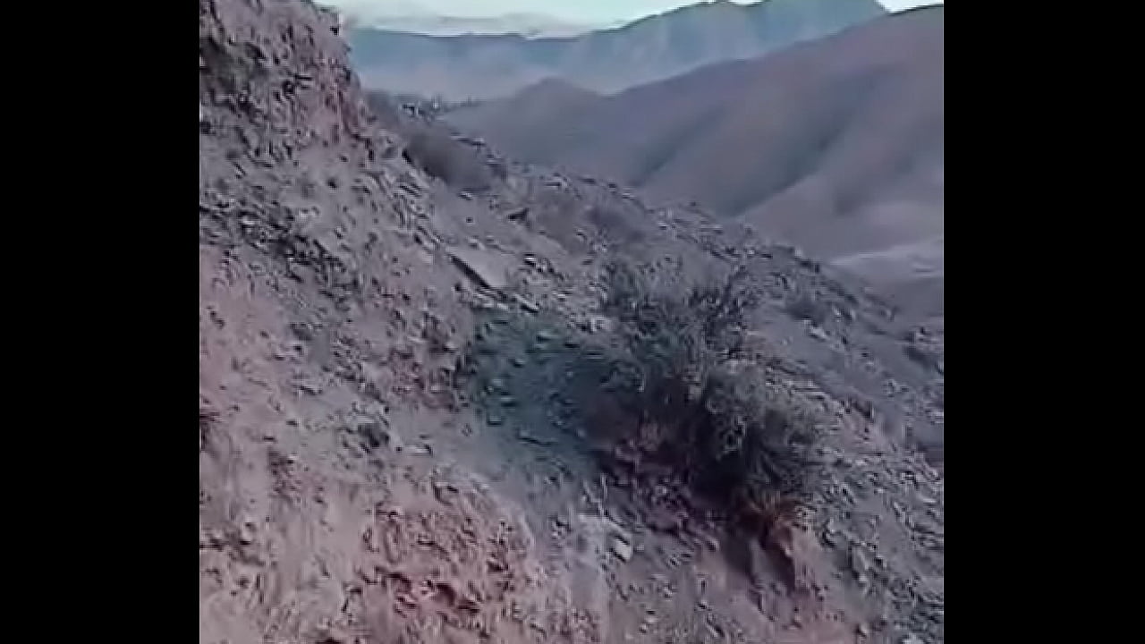 Un rapidin en la montaña