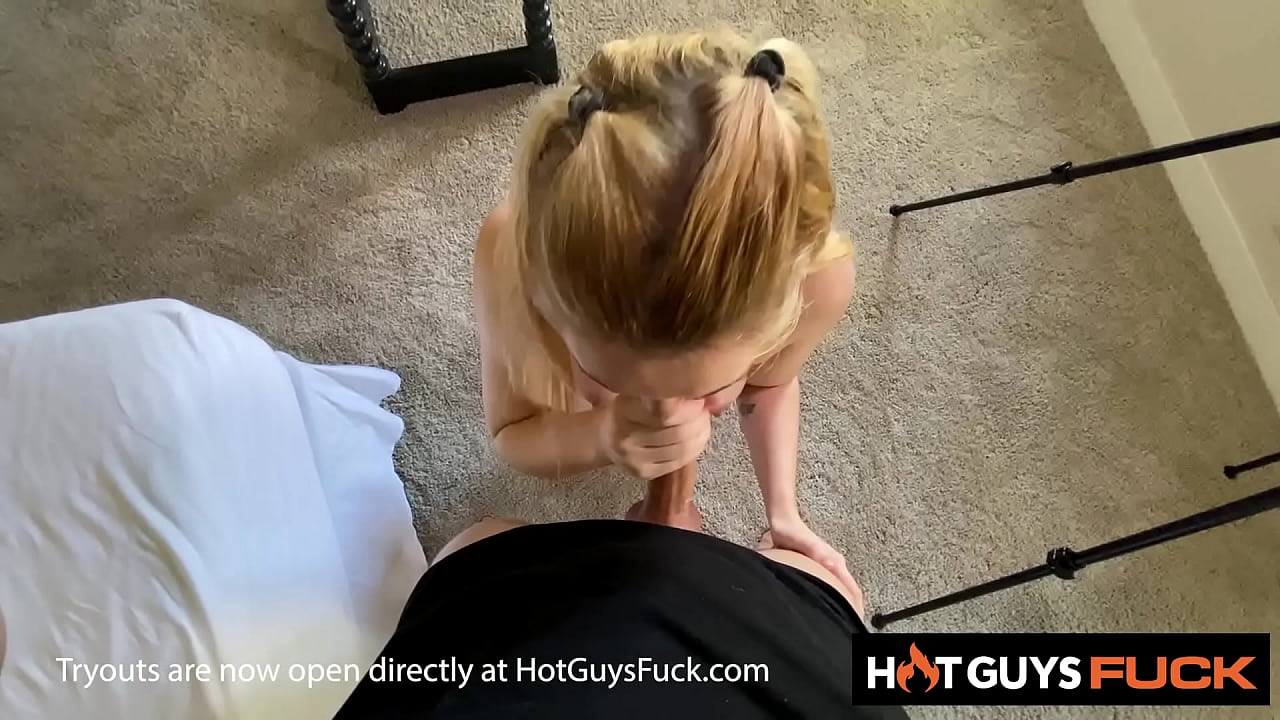 No Job? Want a Blowjob? Apply for TRYOUTS at HotGuysFuck