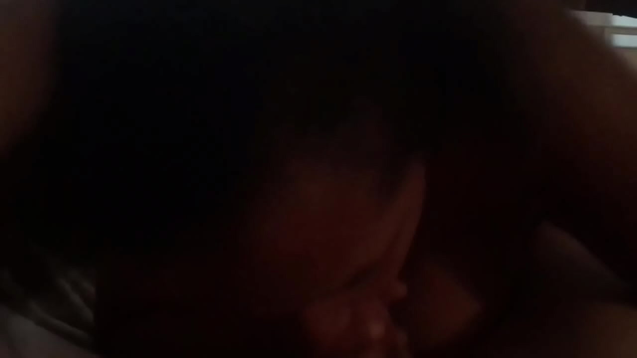 black wife sucking my dick