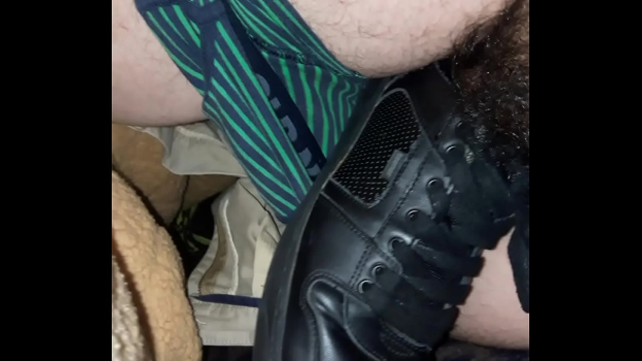 cum into  teen shoe