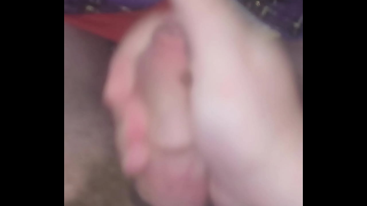 Quick jerk using new cock ring