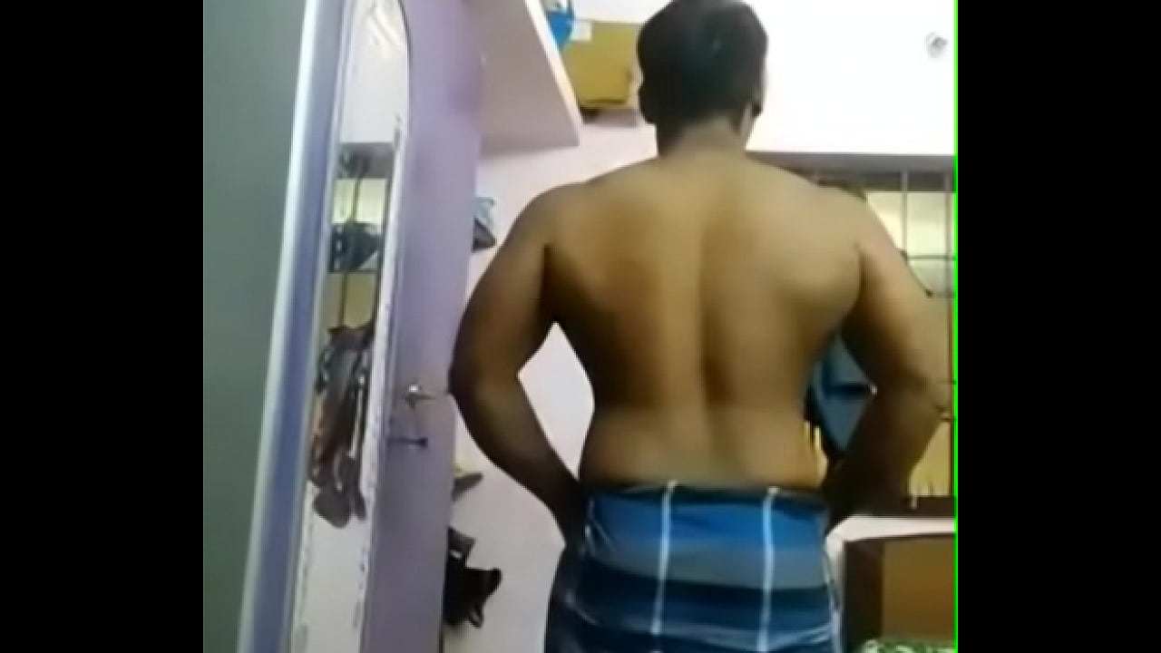 Tamil guy stripping nude alone