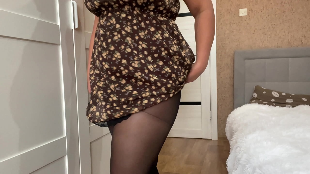 JOI in sexy pantyhose