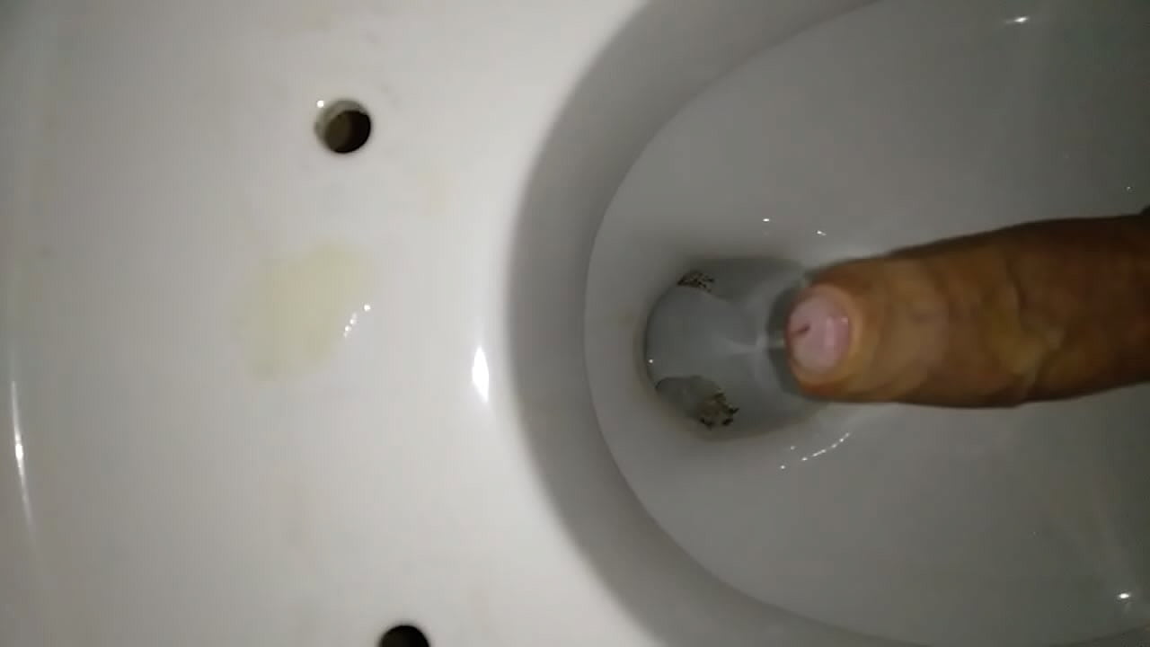 cumshot toilet public