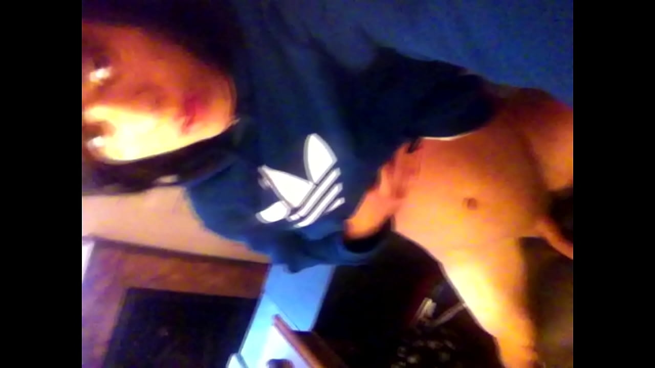 Smooth boy with small cock in Adidas apparel shows his kinky side for sexy web cam