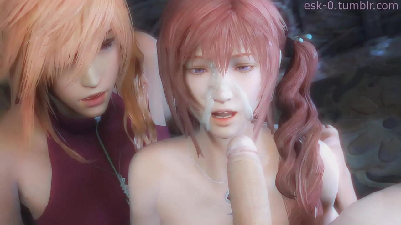 FF 13 Serah Farron Does The Naughty