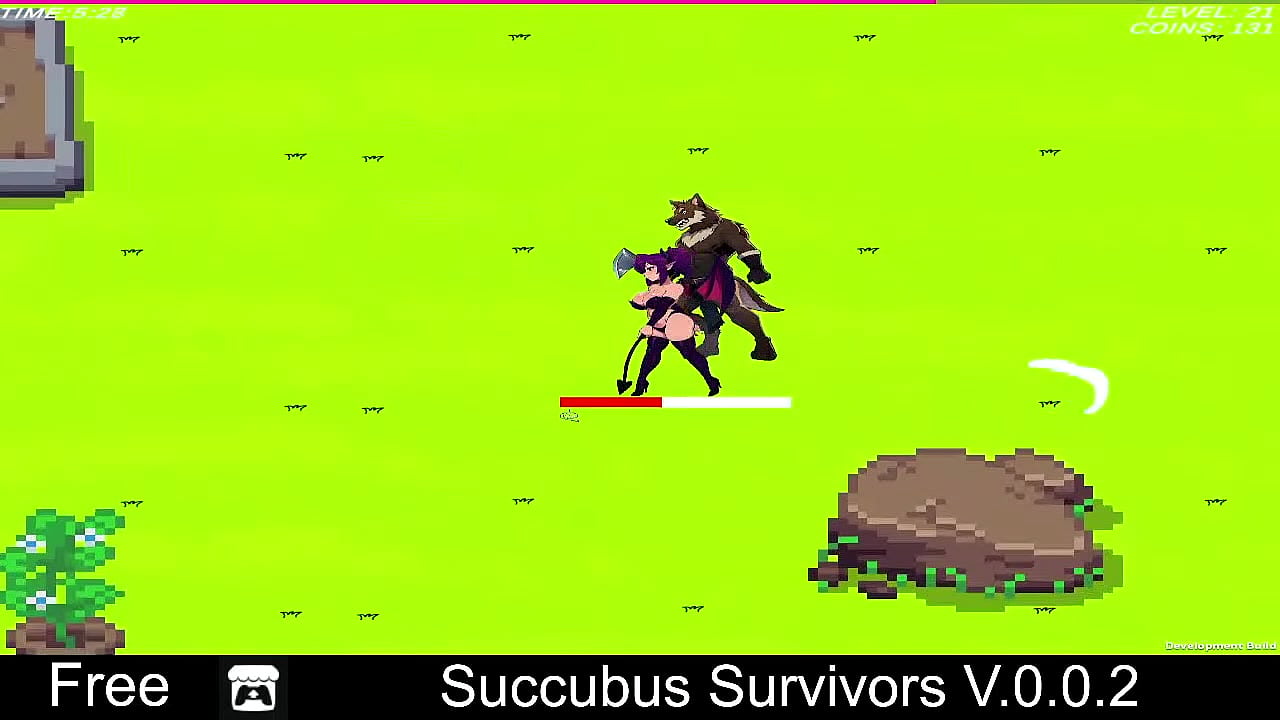 Succubus Survivors (free game itchio) Action, 2D, Adult, Eroge, Erotic, Fantasy, Indie, Roguelike, Roguelite, Unity