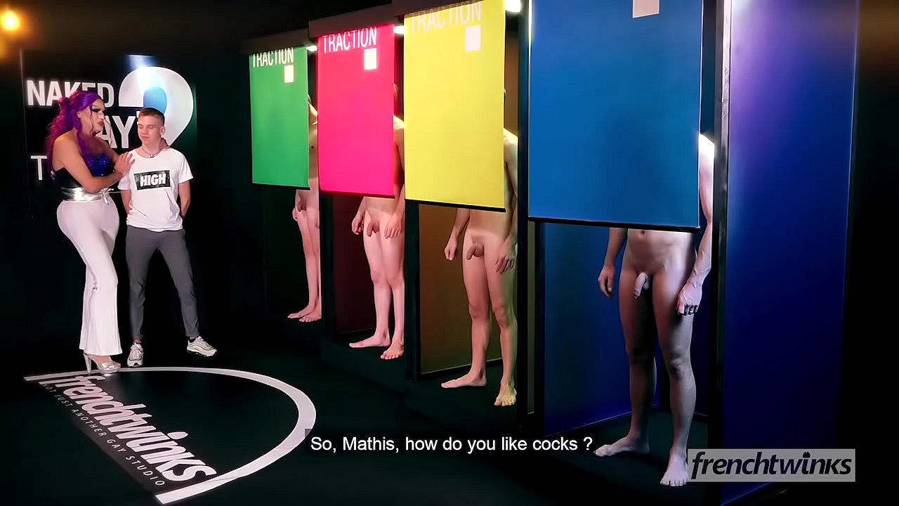 Nude game show of sexy twinks parodie