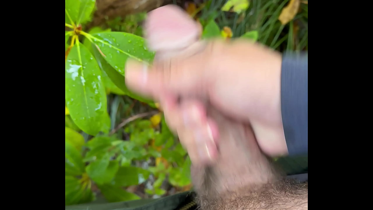 Masturbation outdoors