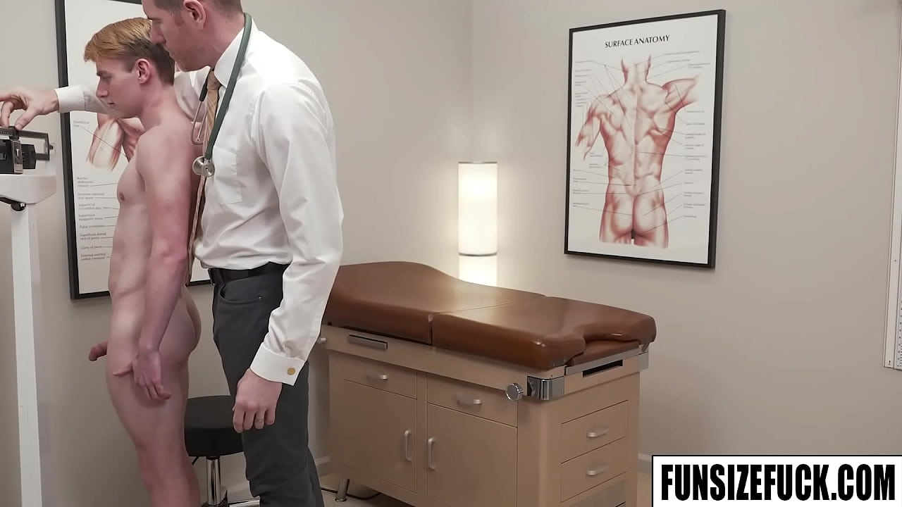 Dr. Legrand Wolf stretches Eric Charming tiny little hole