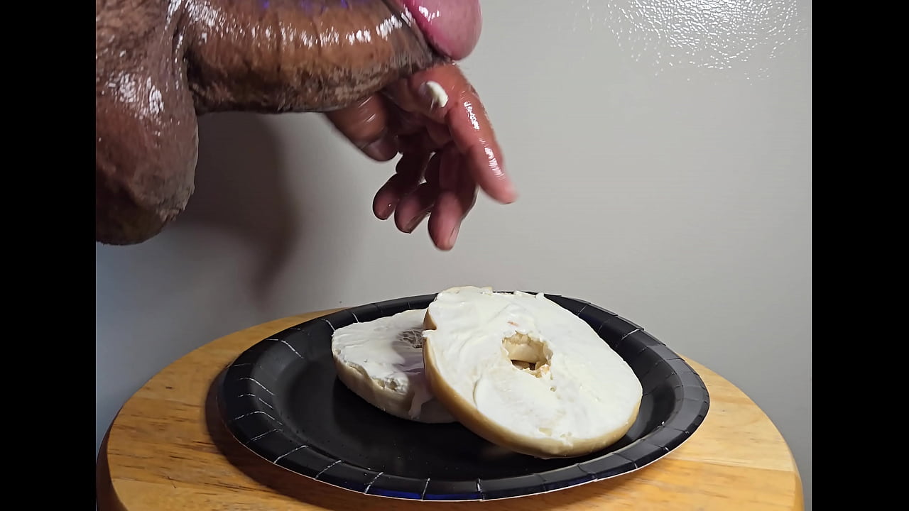 Sperm covered Bagel is so good.