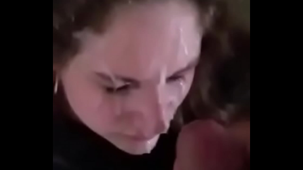 Big Nasty Homemade Facial for a Naughty Slut