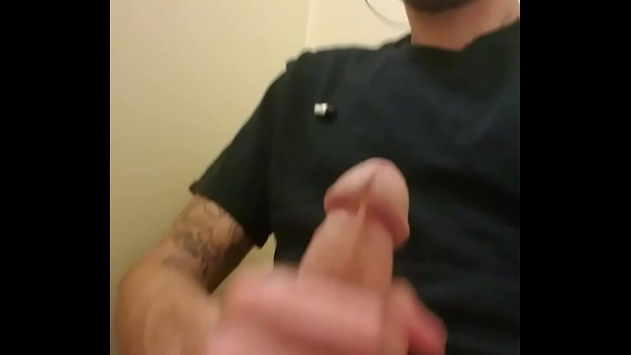 Jacking off my  hard dick