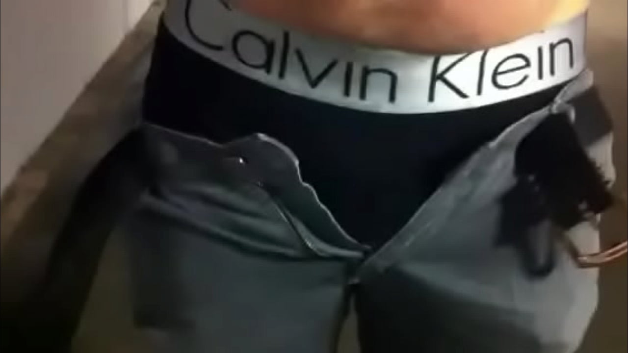 Me outside with my Calvin Klein underwear