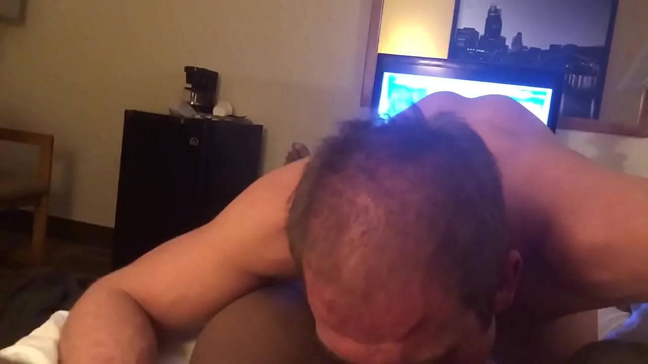 Interracial blowjob