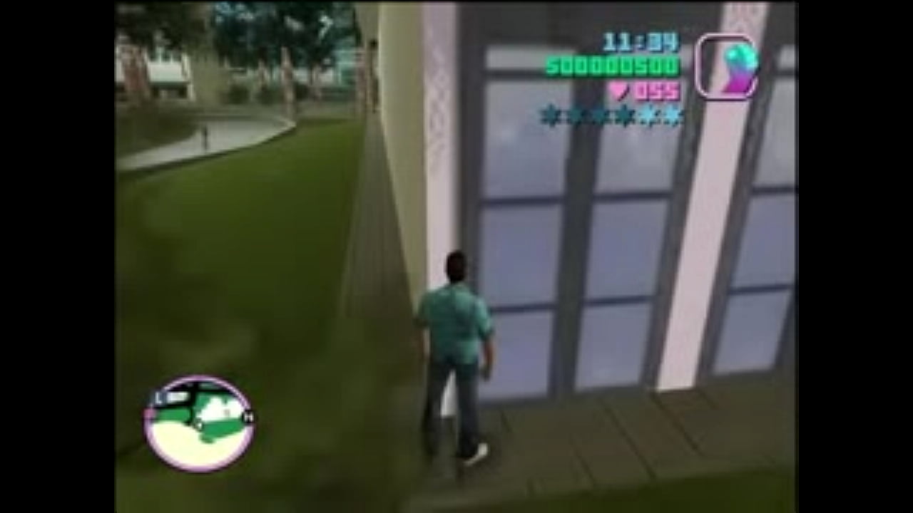 GTA vice city police drift show - BUG