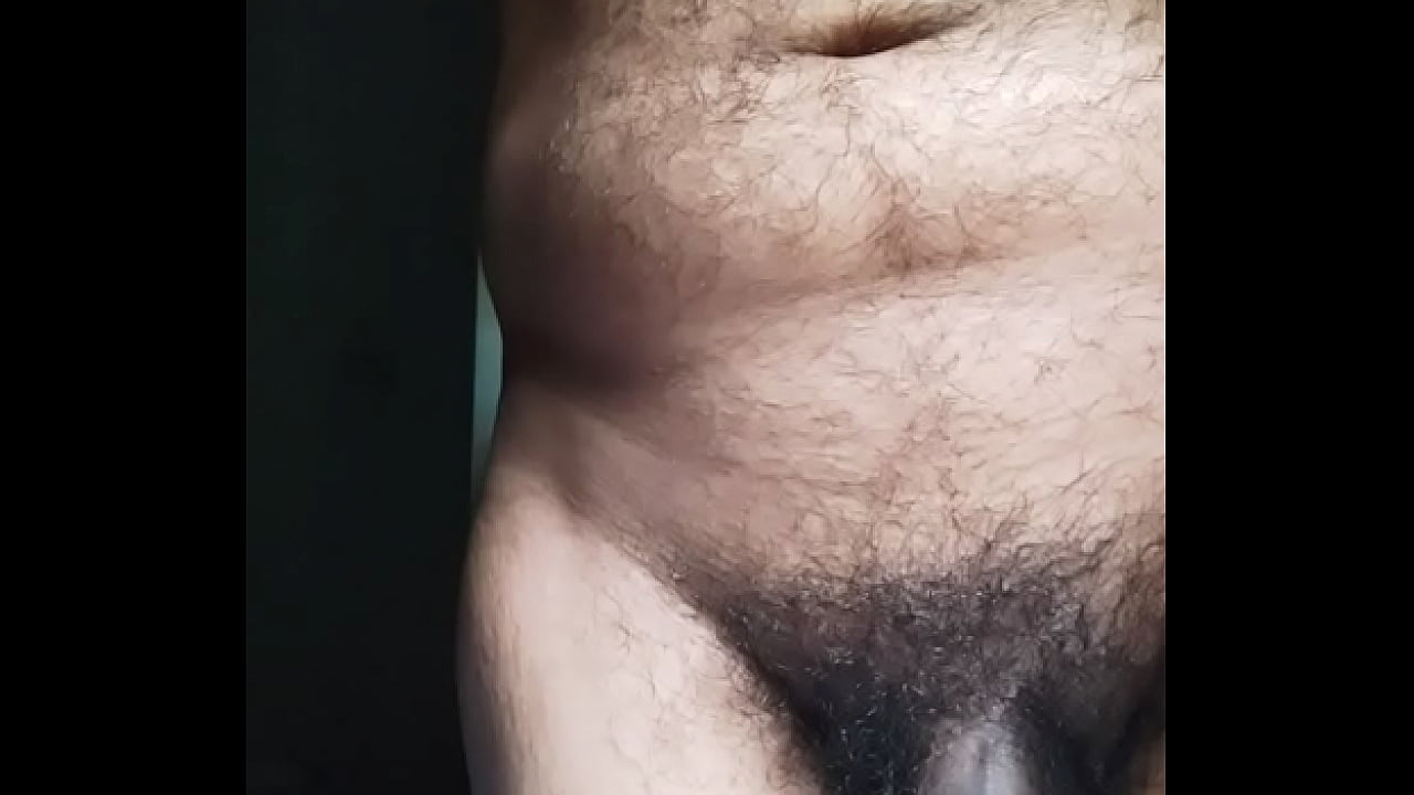 Sexy indian boy nude at home unshaven