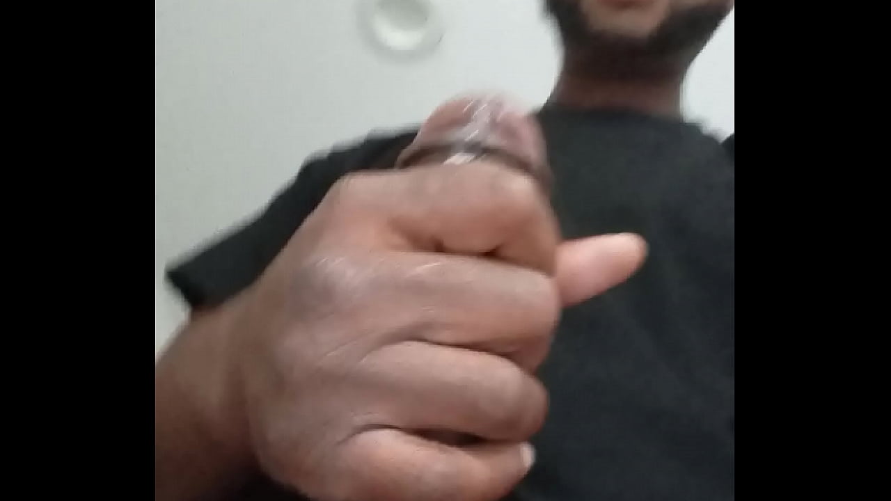 Ebony dick masturbating cum dripping