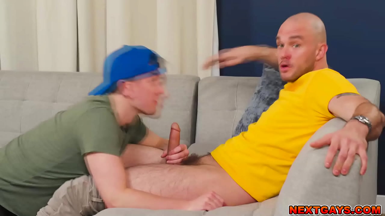 Masyn Thorne caught sucking Cliff Jensens cock by his stepdad