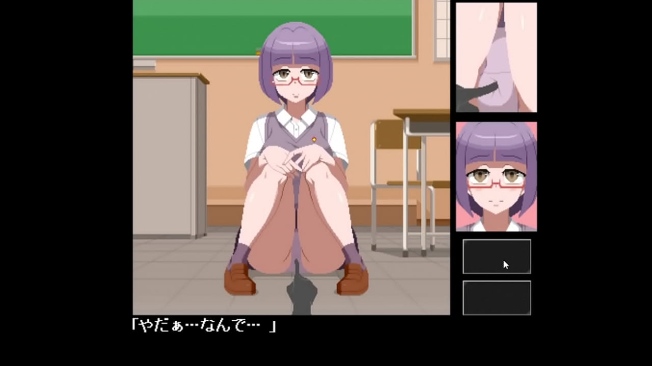 Hentai game Fuck with a girl in shcool ALL scenes  Pixel game