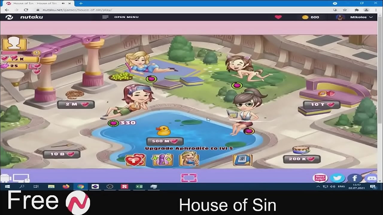 House of Sin ( free game nutaku )  Clicker