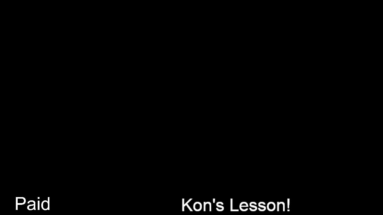 Kon's Lesson! 01 (paid steam game) Simulation