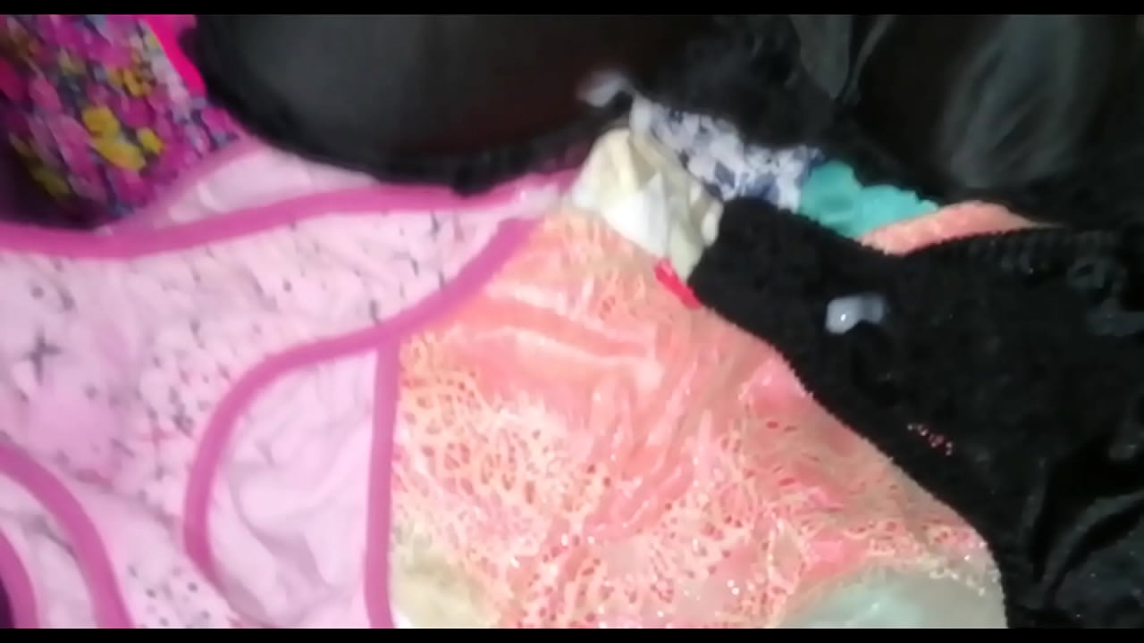 MILFS PANTIES AND BRAS FILLED WITH CUM!