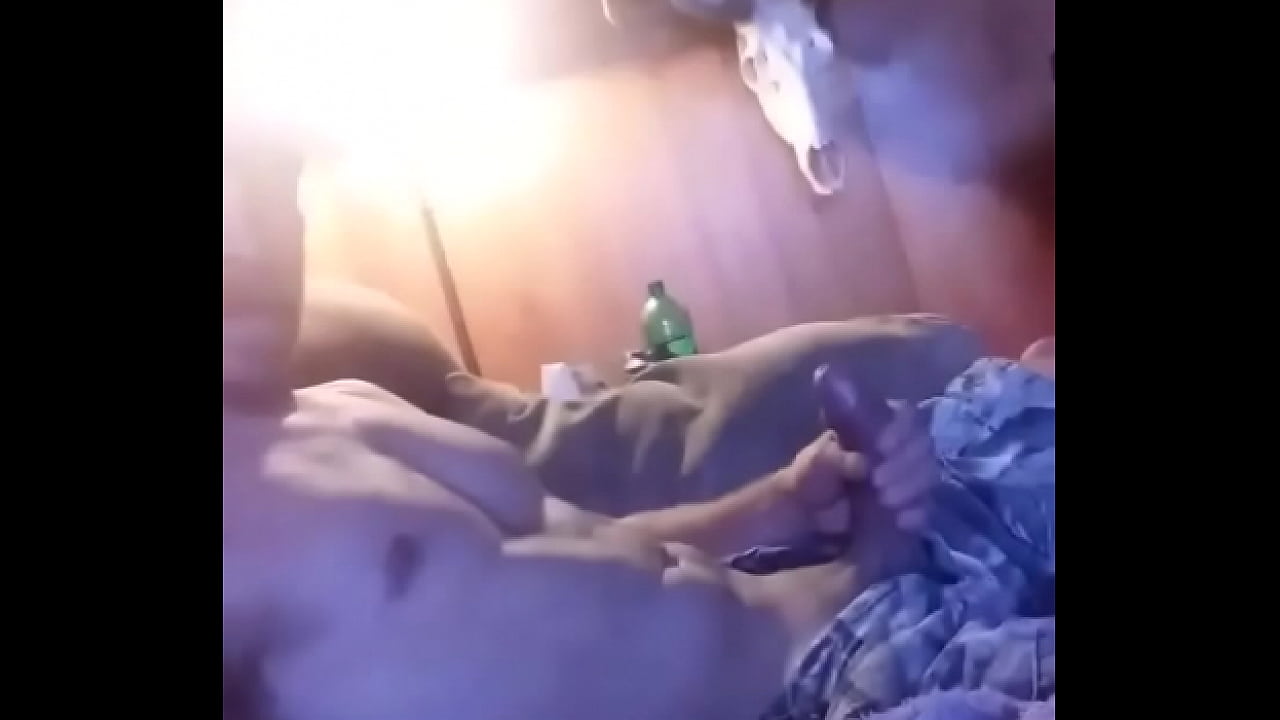 Stroking it slowly before cum