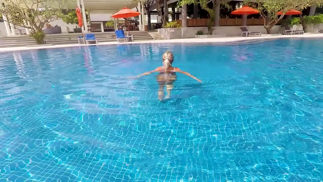 Met her for the first time in the pool.. you can't believe what happened!