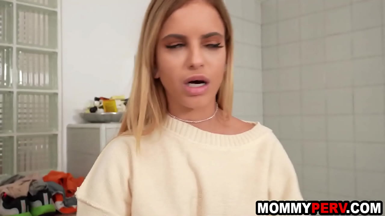 Step-mom gives me blowjob so I don't jerk off