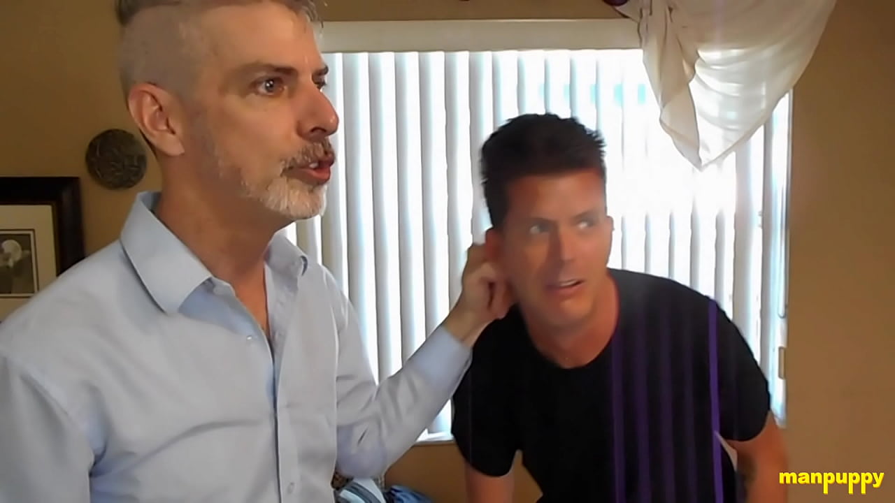 DILF And Stepson Argues With Their Ears