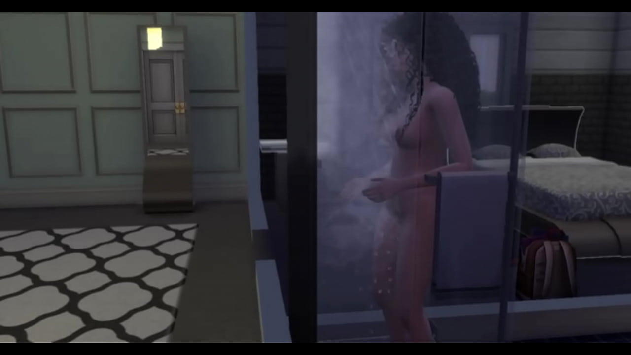 [Sims 4] Black Girl watches Two Girls One Cock