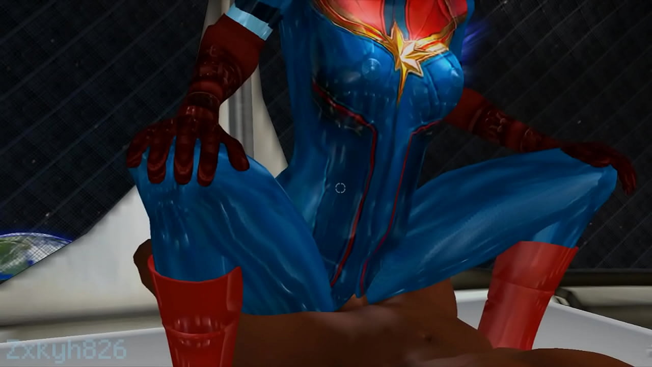 3d captain marvel fucks