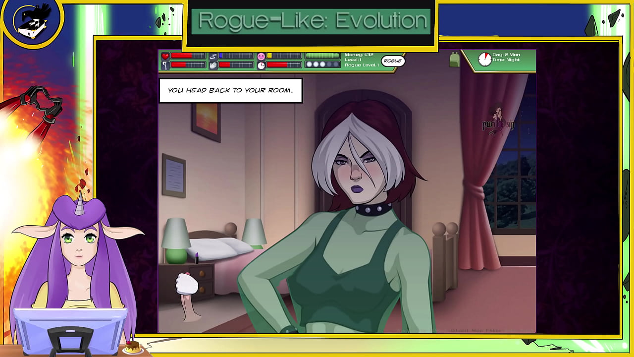 Checking out Rogue Like Evolution Hot Redhead and blonde