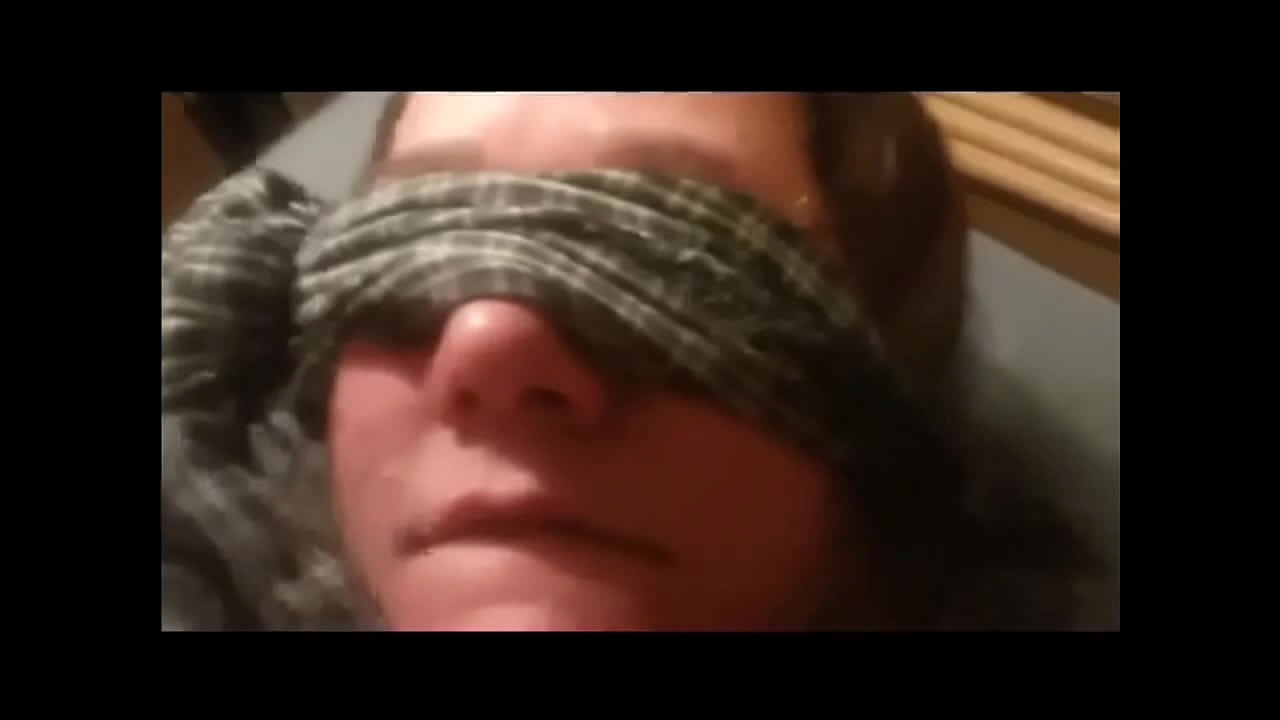 blindfolded wife