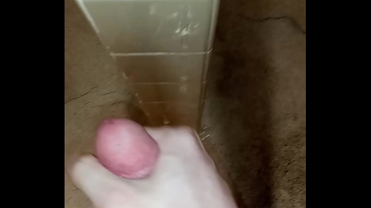 My throbbing cock squirts cum