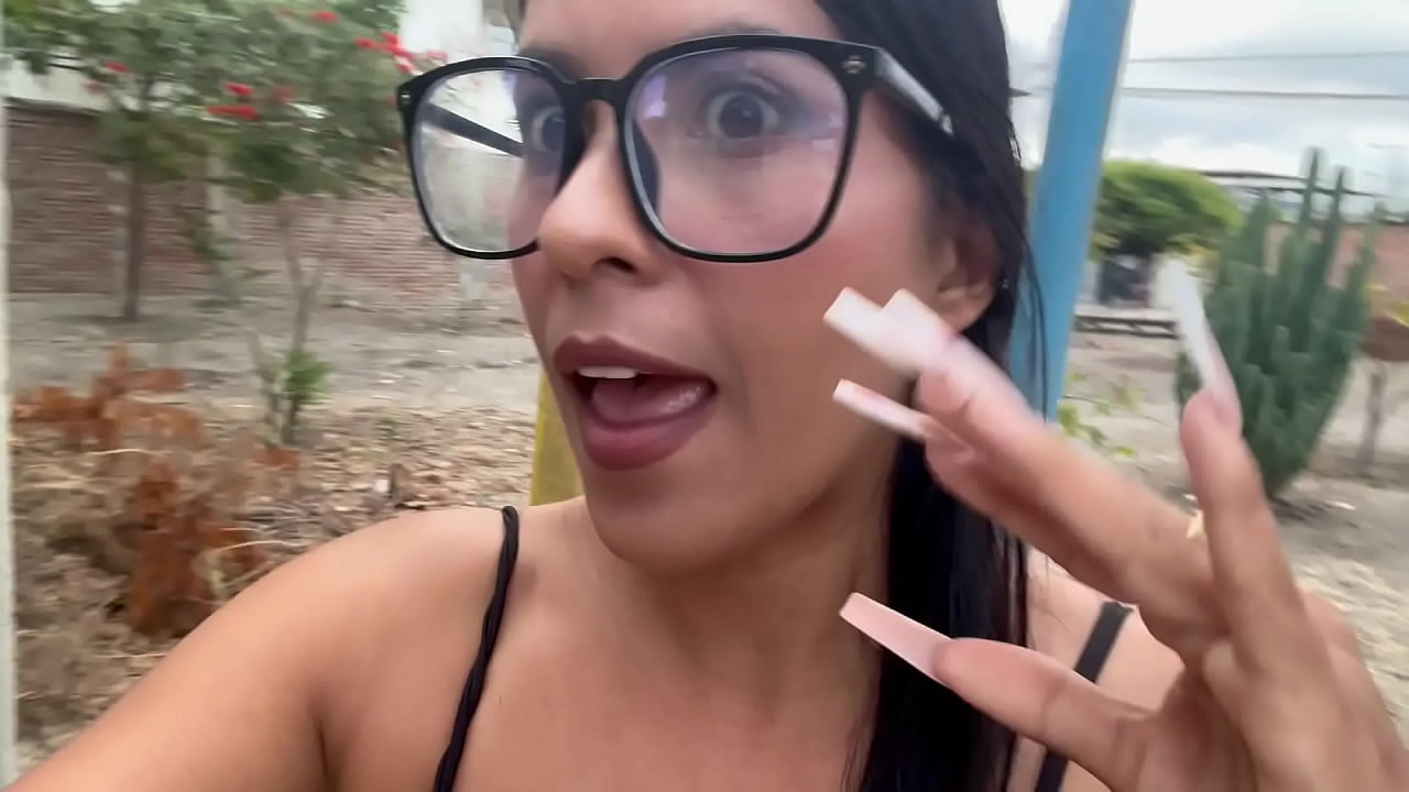 And if they discover us? , fun sex in a public park with my fucking whore girlfriend and a horny stranger