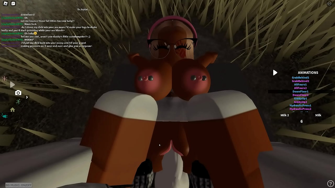 Roblox big booty ebony slut getting fucked