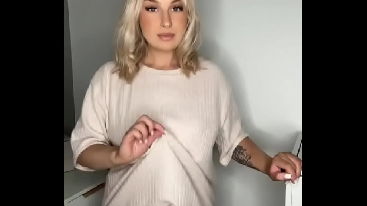 Hot tik tok video with beauty