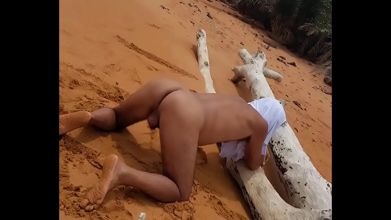 LadyPamela naked on beach hot ass