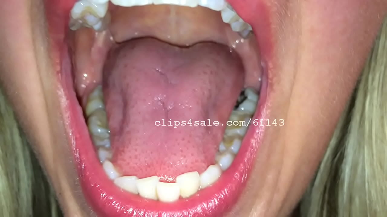 Mouth Fetish - Diana Mouth Video 5