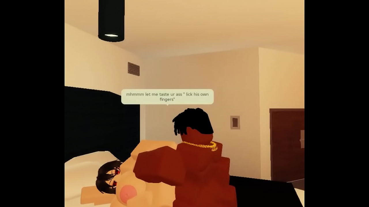 That whit slut on roblox is very horny with a bbc